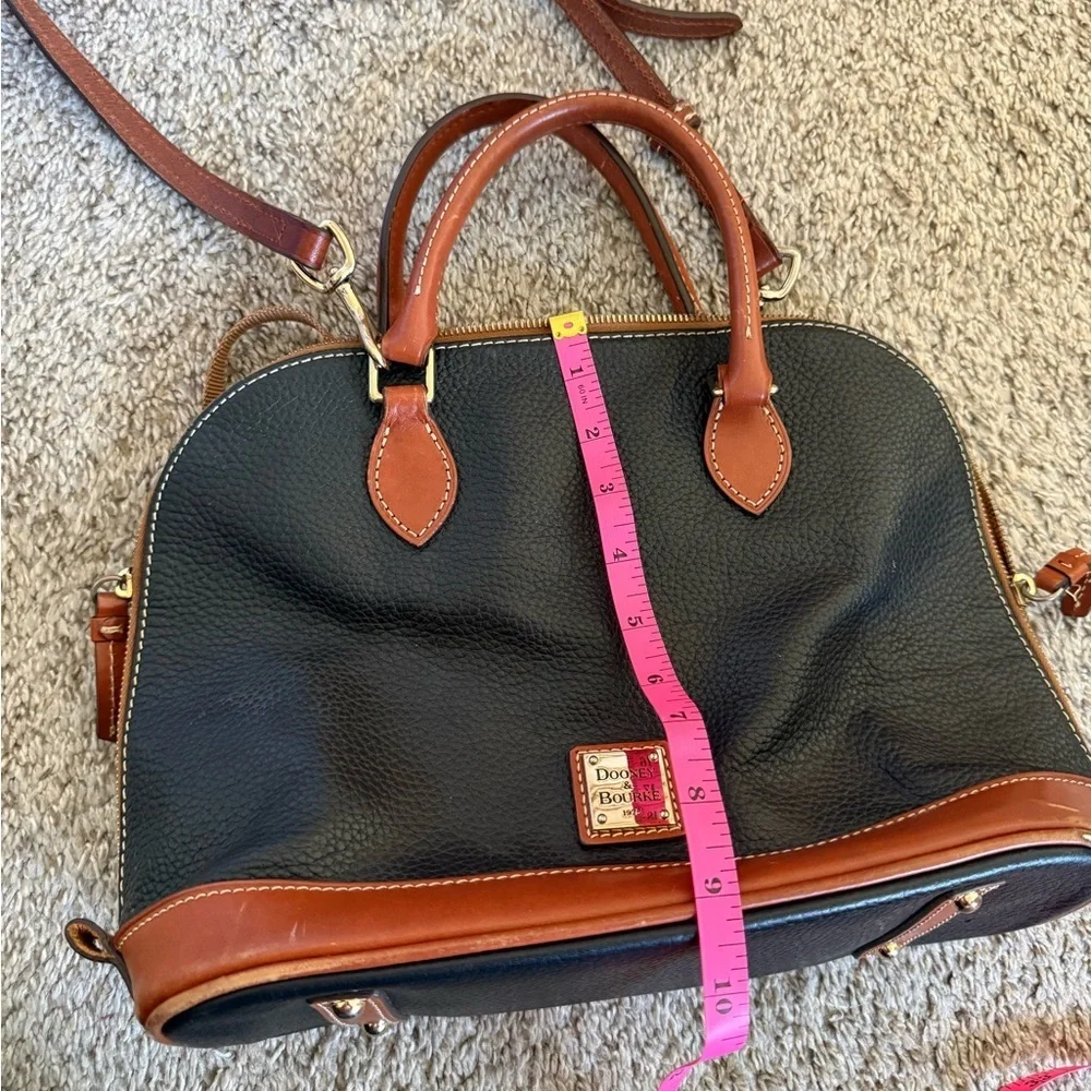 Dooney & Bourke Pebble Grain Zip Zip Satchel